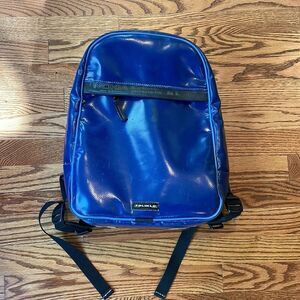 Foliklo Blue recycled materials backpack super cool from another country